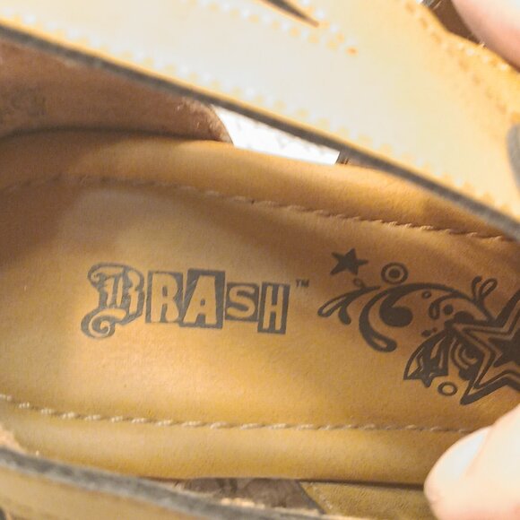 Brash women's lace up ankle high gladiator sandals low wedge heel sz 12 - Picture 11 of 13